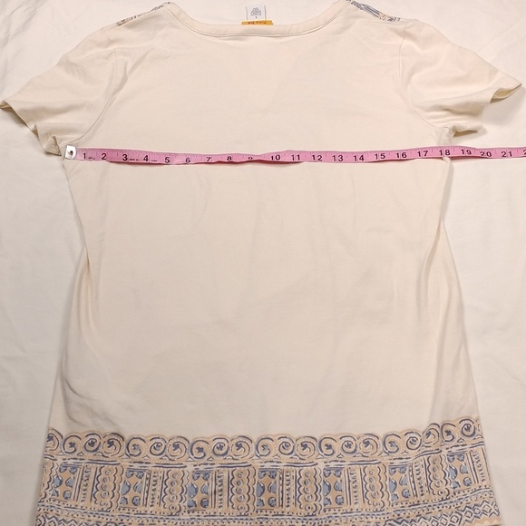 Ruby Rd Embroidered Cream Top Size Small - Picture 9 of 9